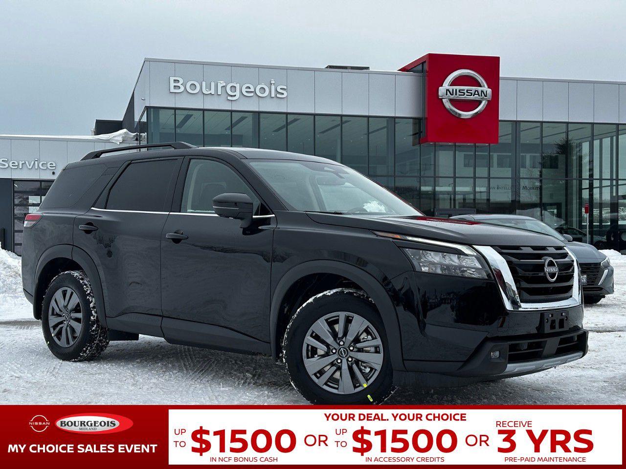 New 2025 Nissan Pathfinder SV 4WD for sale in Midland, ON