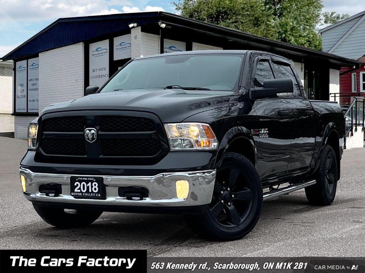 Used 2018 RAM 1500 Outdoorsman 4x4 Diesel Leather / Apple Carplay! for sale in Scarborough, ON