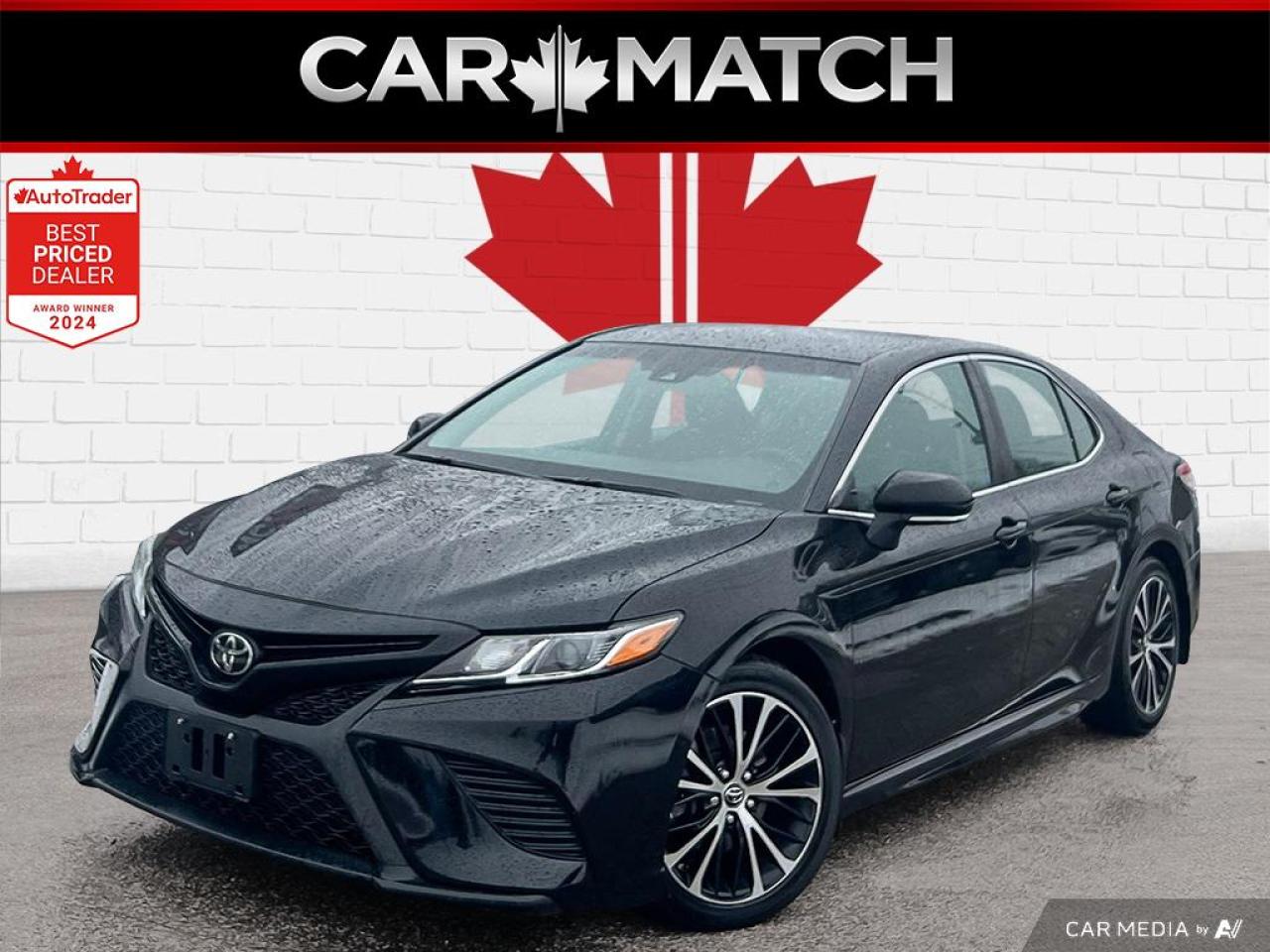 Used 2018 Toyota Camry SE / ROOF / LEATHER / HTD SEATS / BACKCAM / ALLOYS for sale in Cambridge, ON