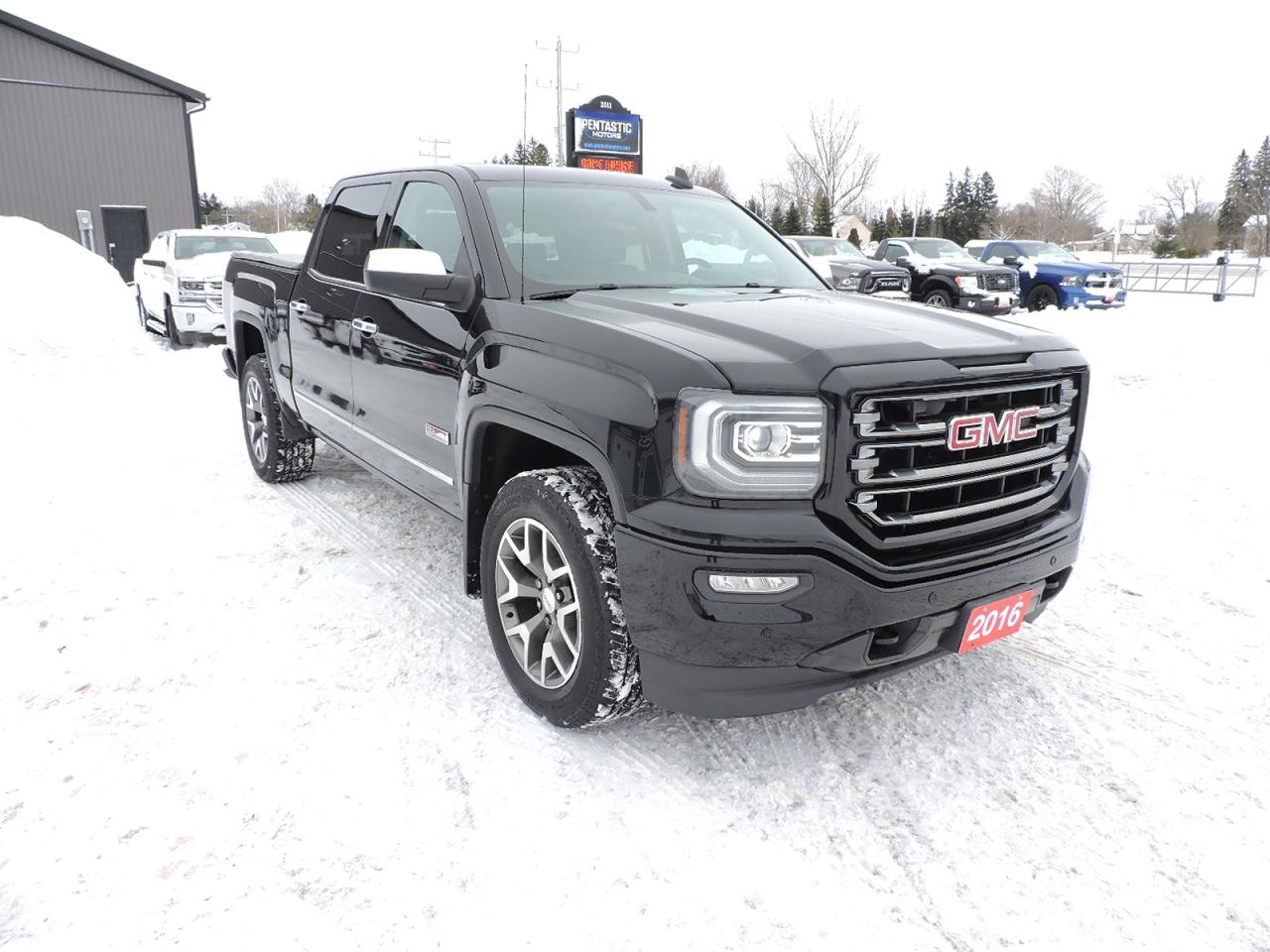 Used 2016 GMC Sierra 1500 SLT/All Terrain 5.3L 4X4 Leather Sunroof Loaded for sale in Gorrie, ON