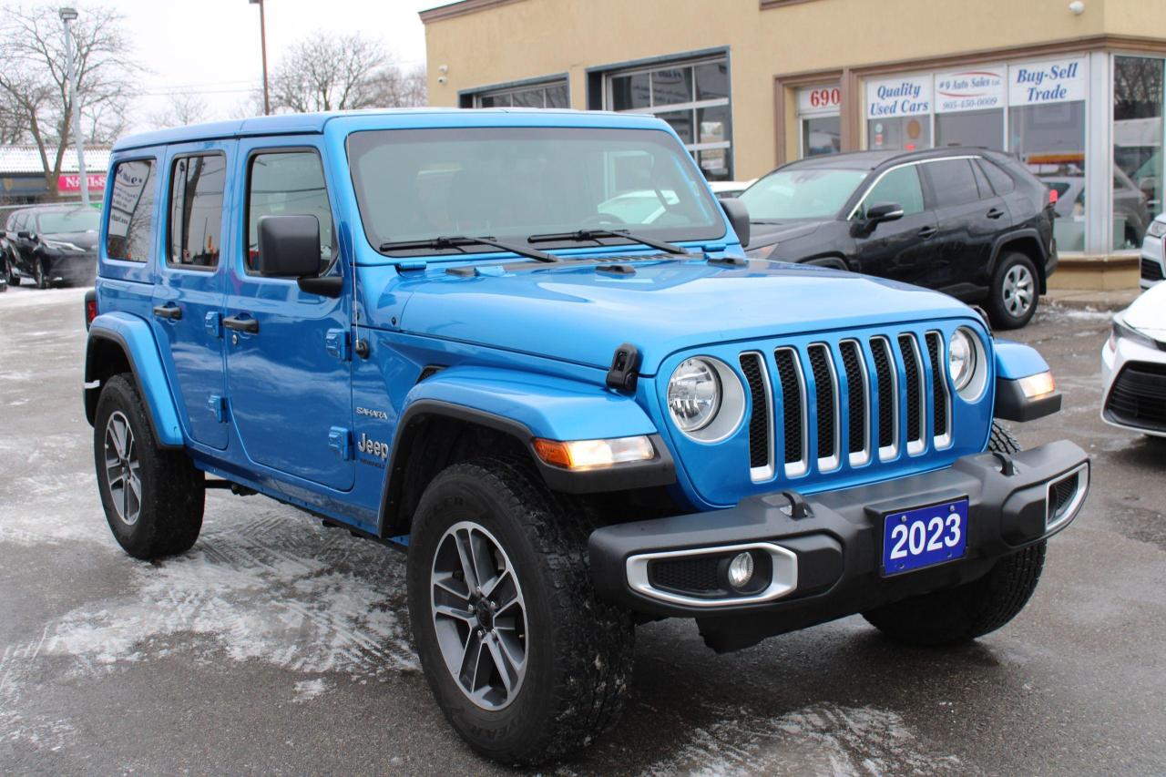 Used 2023 Jeep Wrangler Sahara 4 Door 4x4 for sale in Brampton, ON