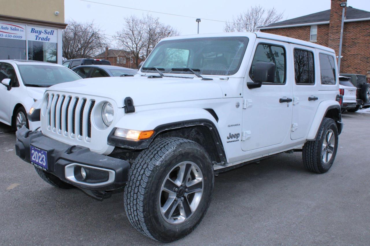 Used 2023 Jeep Wrangler Sahara 4 Door 4x4 for sale in Brampton, ON