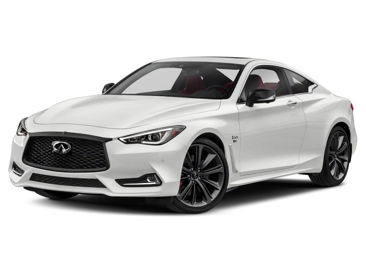 Used 2020 Infiniti Q60 Red Sport I-LINE Accident Free | Locally Owned | Low KM's for sale in Winnipeg, MB