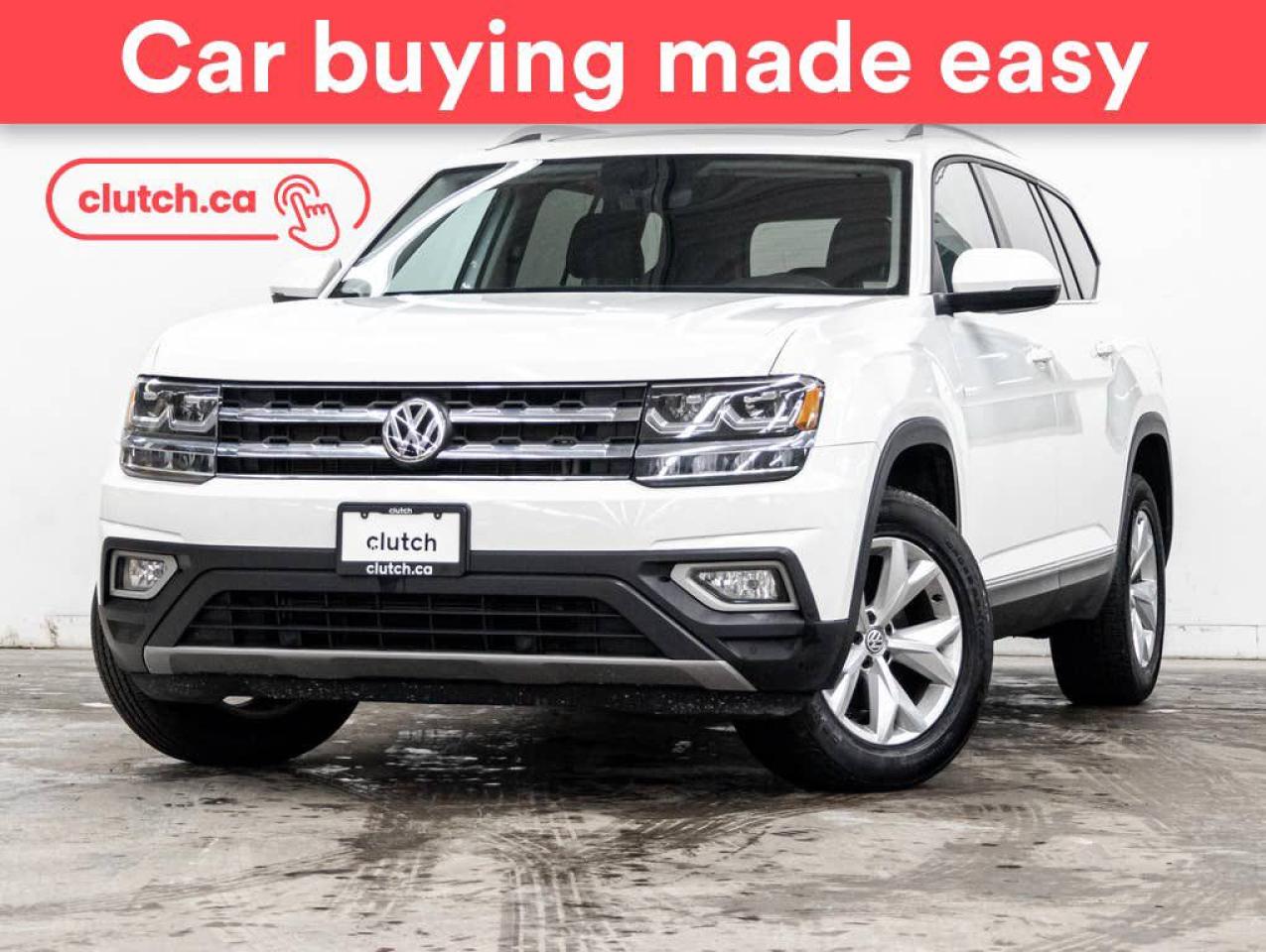 Used 2018 Volkswagen Atlas Highline AWD w/ Apple CarPlay & Android Auto, Panoramic Moonroof, Nav for sale in Toronto, ON