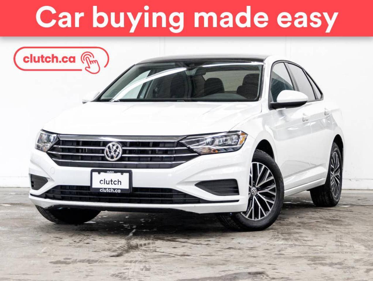 Used 2021 Volkswagen Jetta Highline w/ Apple CarPlay & Android Auto, Dual Zone A/C, Power Sunroof for sale in Toronto, ON