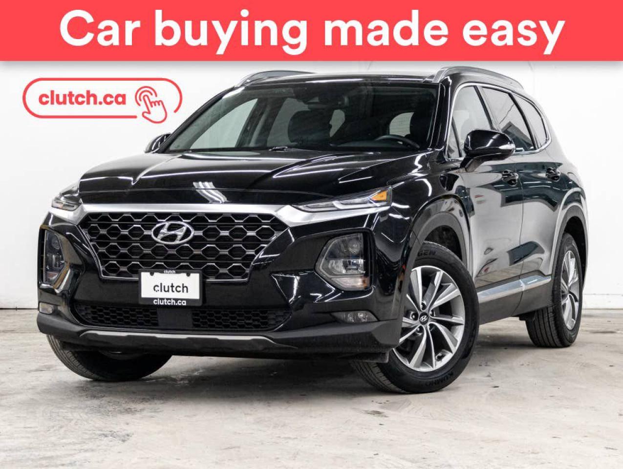 Used 2020 Hyundai Santa Fe Preferred AWD w/ Sun & Safety Pkg w/ Apple CarPlay & Android Auto, Dual Zone A/C, Panoramic Sunroof for sale in Toronto, ON