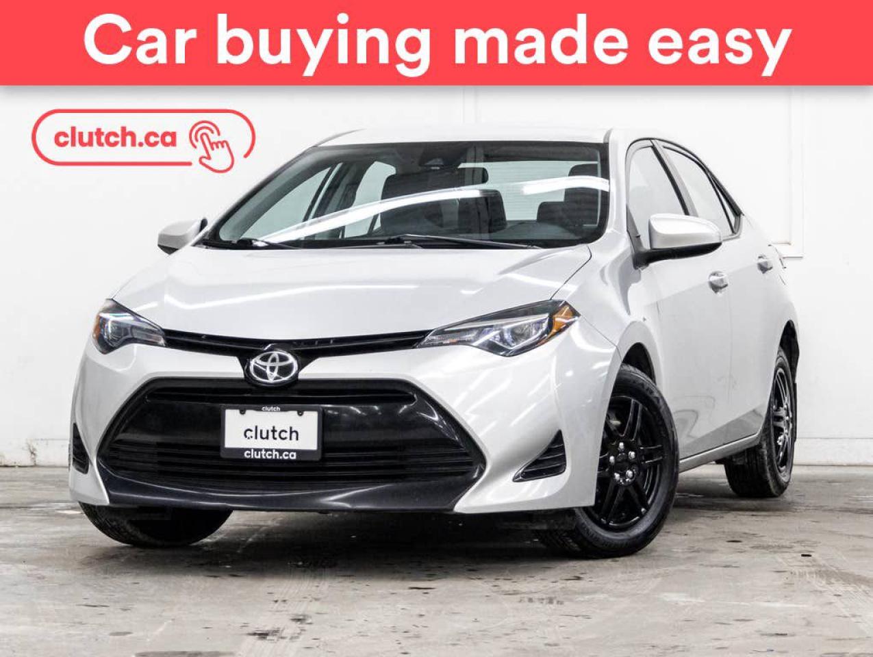 Used 2017 Toyota Corolla LE w/ Heated Front Seats, Rearview Cam, A/C for sale in Toronto, ON