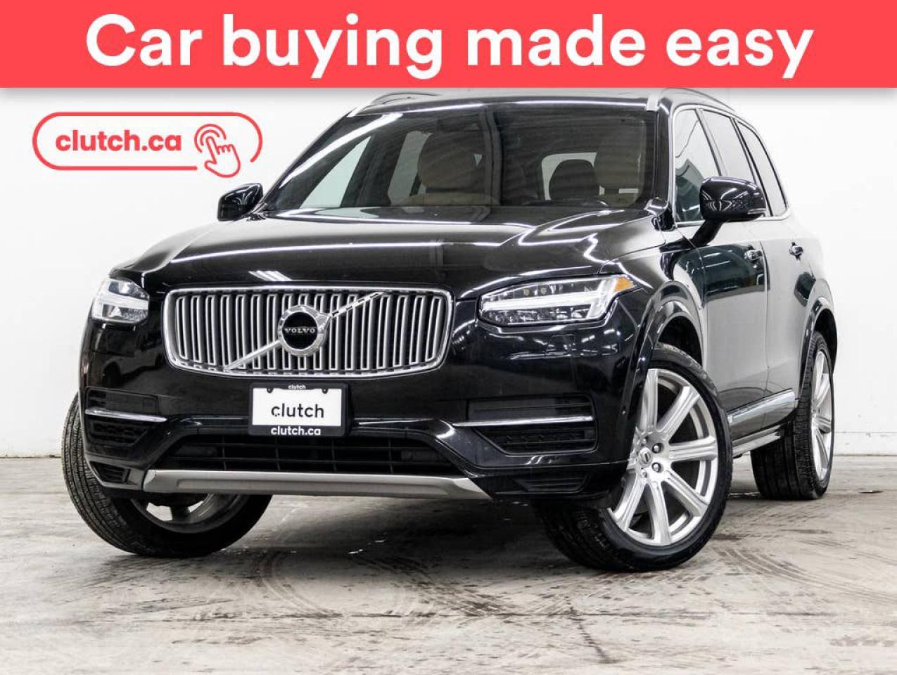 Used 2017 Volvo XC90 Hybrid T8 Inscription AWD w/ Apple CarPlay & Android Auto, Panoramic Moonroof, Nav for sale in Toronto, ON