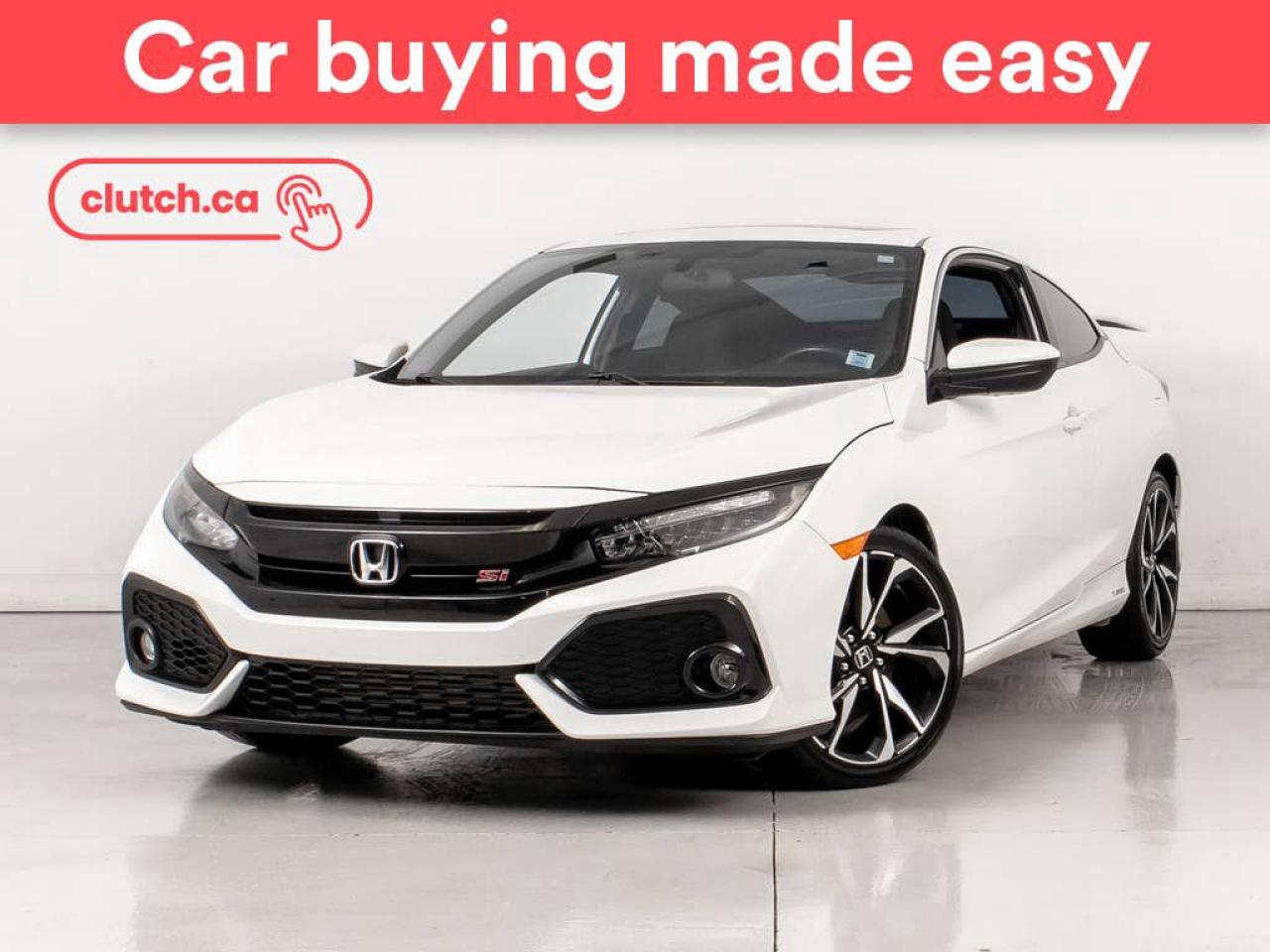 Used 2017 Honda Civic Si w/ Power Moonroof, Cruise Control, Navigation for sale in Bedford, NS