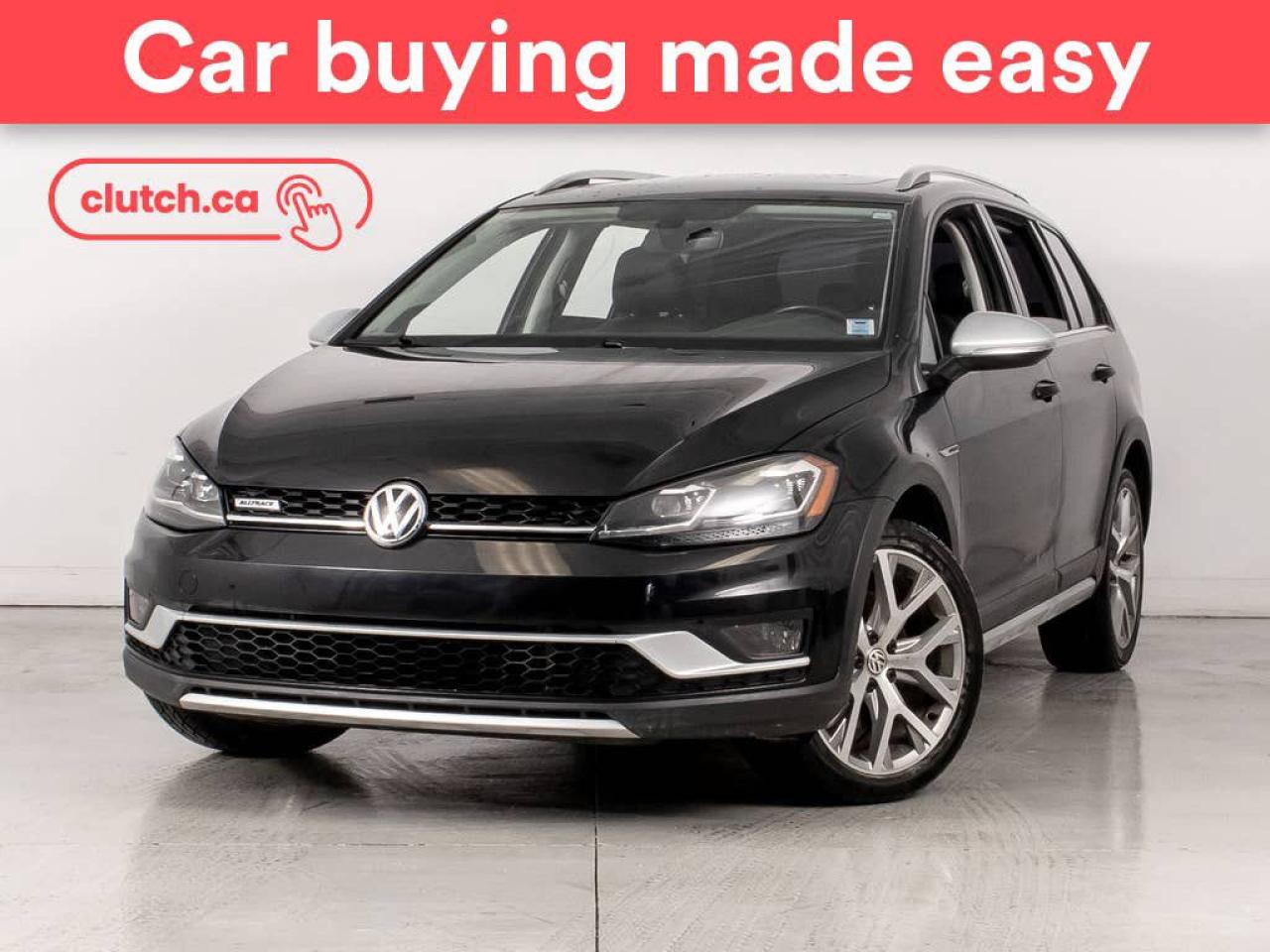 Used 2019 Volkswagen Golf Alltrack Highline AWD w/ Moonroof, Leather, Nav for sale in Bedford, NS