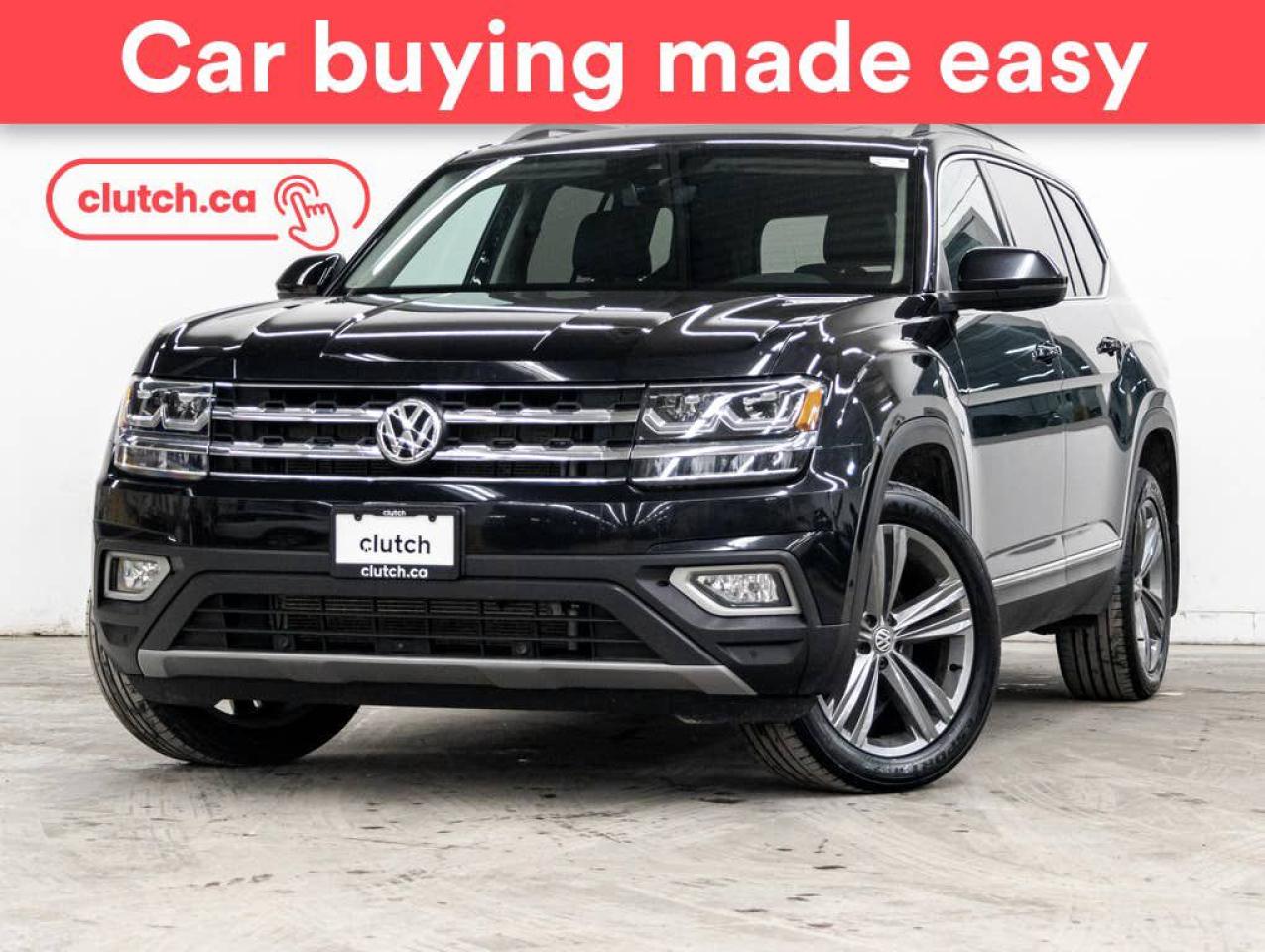 Used 2019 Volkswagen Atlas Execline AWD w/ Apple CarPlay & Android Auto, Tri Zone A/C, Panoramic Sunroof for sale in Toronto, ON