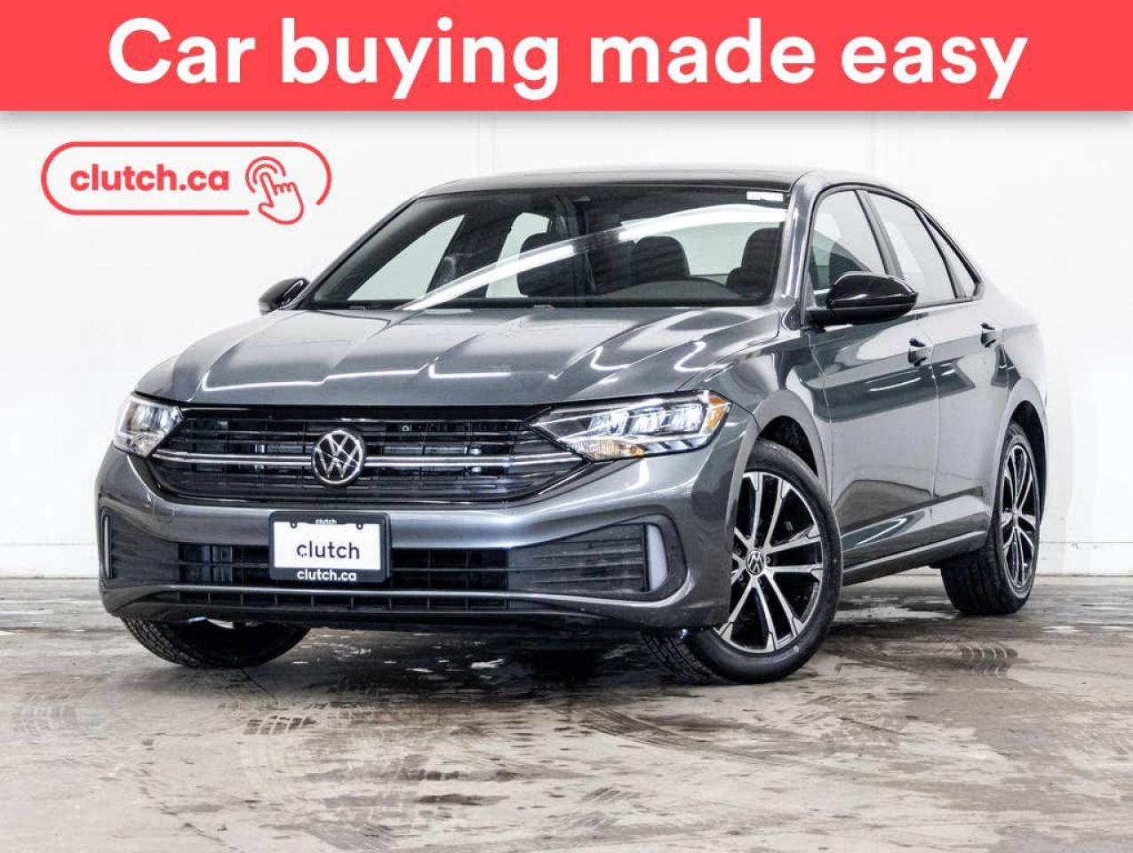 Used 2023 Volkswagen Jetta Comfortline w/ Sports Pkg. w/ Apple CarPlay, Heated Front Seats, Rearview Cam for sale in Toronto, ON