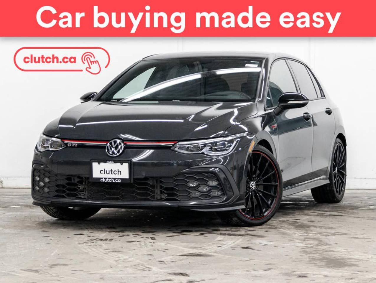 Used 2023 Volkswagen Golf GTI 40TH ANNIVERSARY w/ Apple CarPlay & Android Auto, Rearview Cam, Nav for sale in Toronto, ON