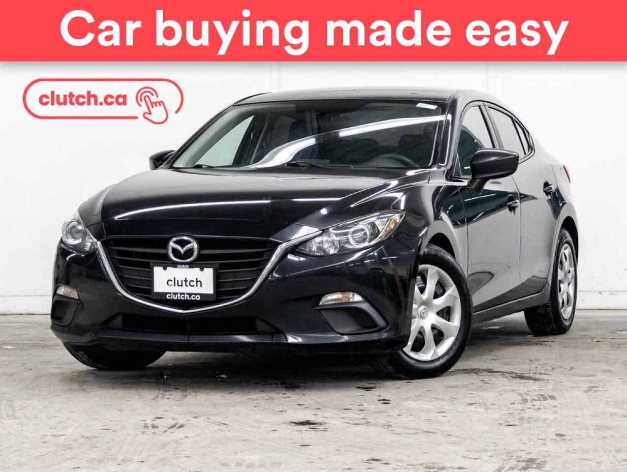 Used 2016 Mazda MAZDA3 GX w/ Rearview Cam, Nav, A/C for sale in Toronto, ON