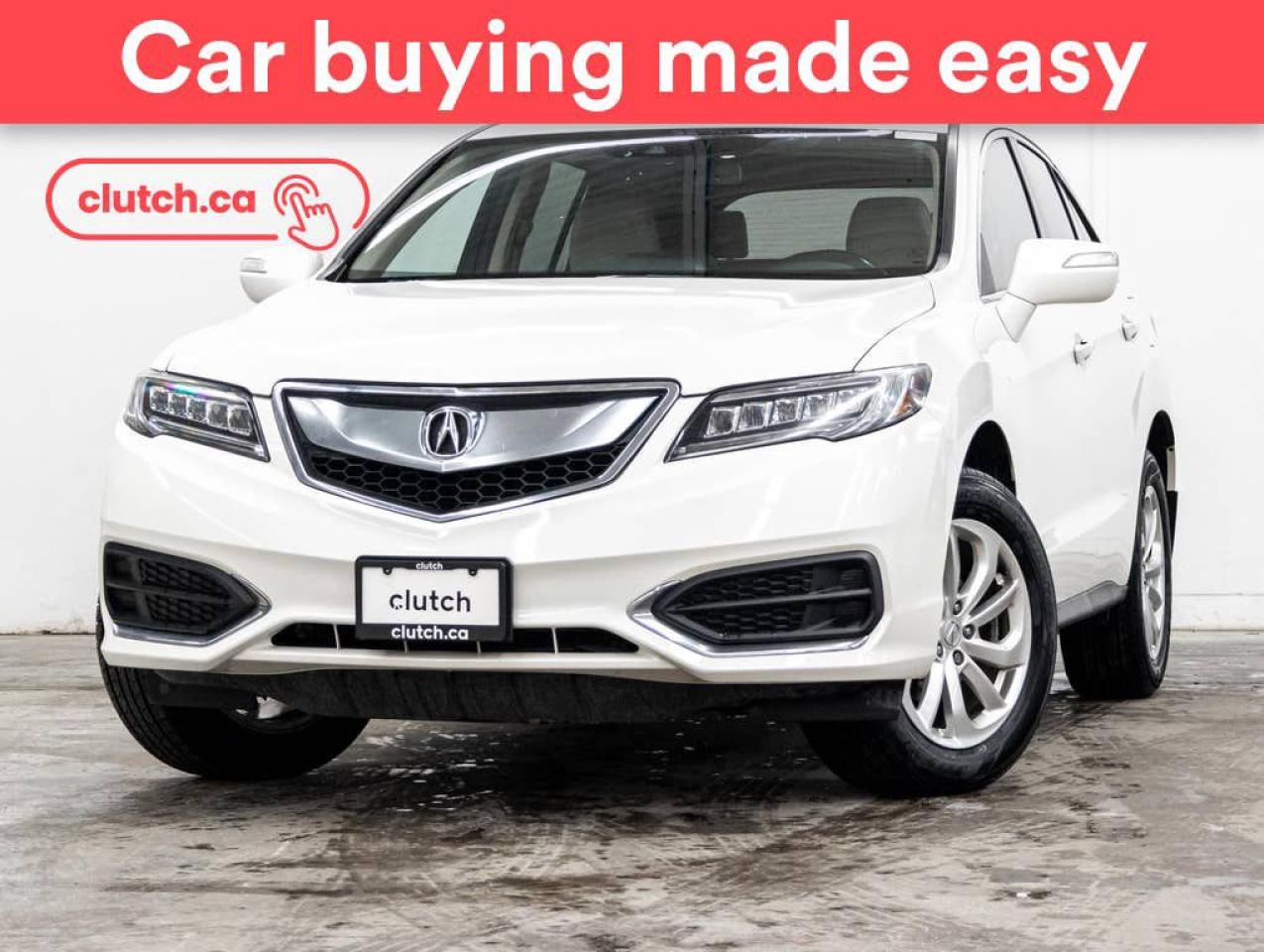 Used 2018 Acura RDX Tech AWD w/ Heated Front Seats, Power Moonroof, Rearview Cam for sale in Toronto, ON