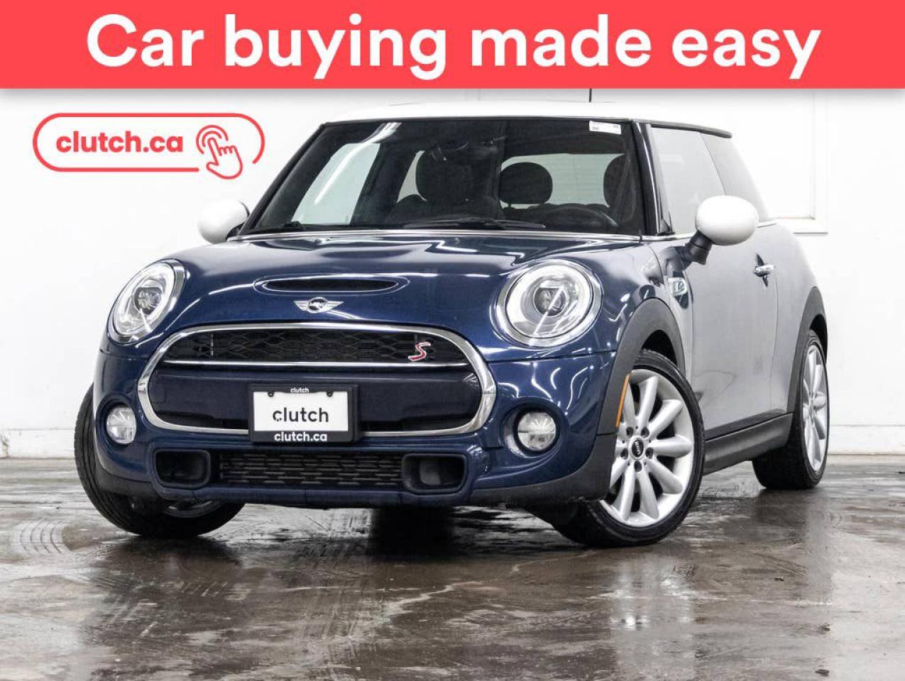 Used 2015 MINI 3 Door Cooper S w/ Heated Front Seats, Dual Panel Moonroof, Nav for sale in Toronto, ON