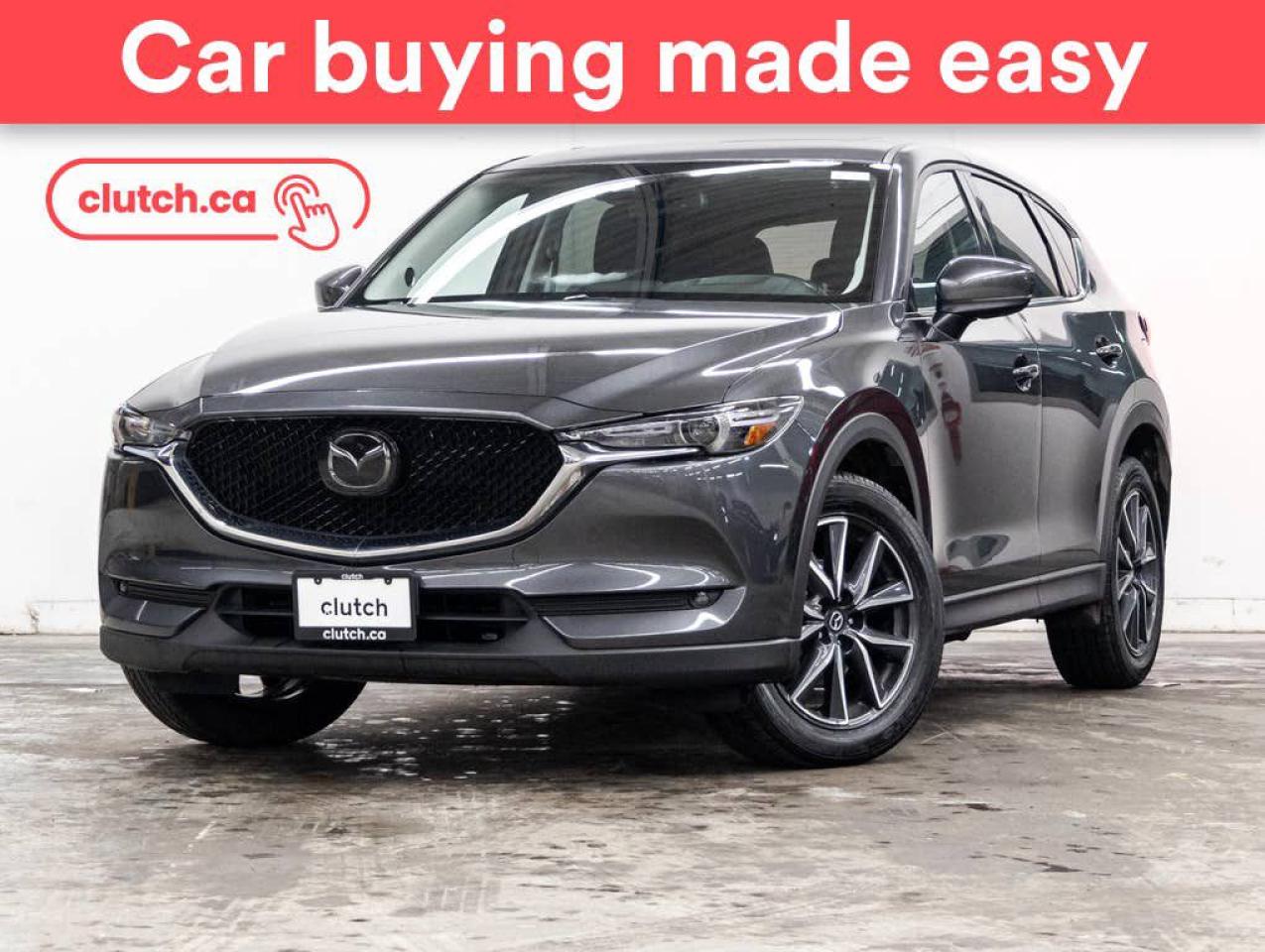 Used 2018 Mazda CX-5 GT AWD w/ Tech Pkg w/ Power Sunroof, Dual Zone A/C, Rearview Cam for sale in Toronto, ON