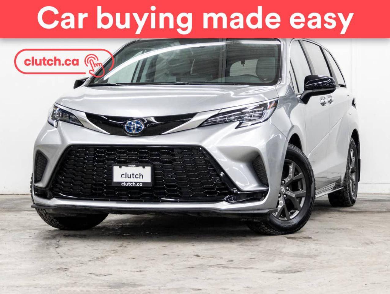 Used 2024 Toyota Sienna XSE Hybrid AWD w/ Apple CarPlay & Android Auto, Tri Zone A/C, Power Sunroof for sale in Toronto, ON