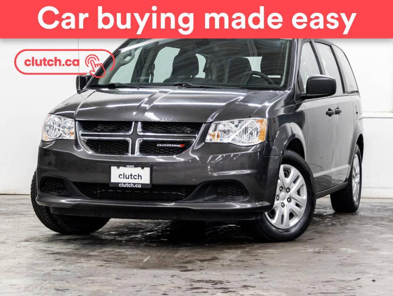 Used 2019 Dodge Grand Caravan CVP w/ Rearview Camera, Cruise Control, A/C for sale in Toronto, ON