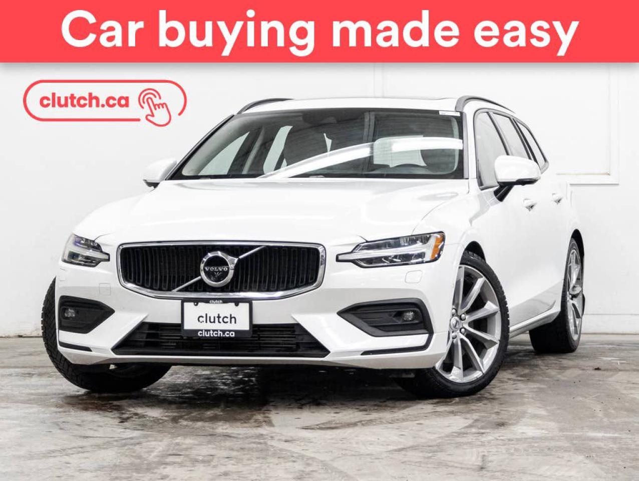 Used 2019 Volvo V60 Momentum T6 AWD w/ Apple CarPlay & Android Auto, Panoramic Moonroof, Nav for sale in Toronto, ON