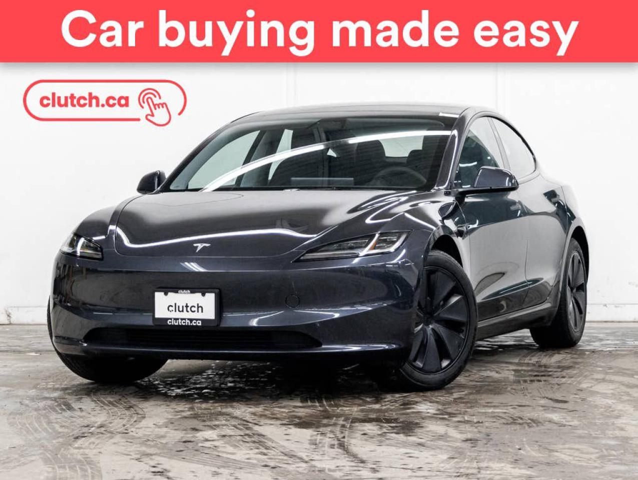 Used 2024 Tesla Model 3 Standard Range Plus w/ Autopilot, Nav, Glass Roof for sale in Toronto, ON