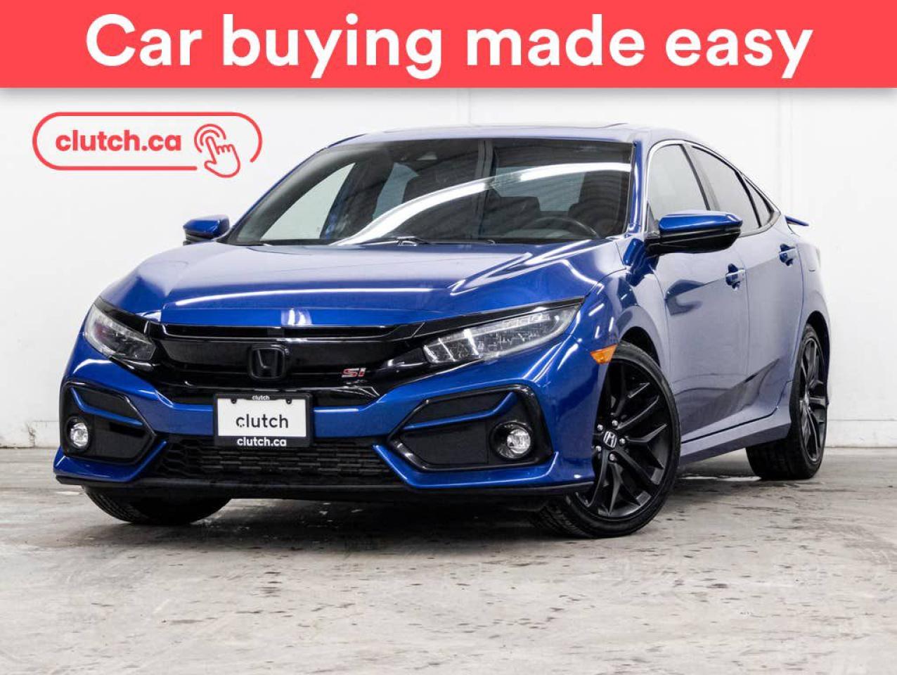 Used 2020 Honda Civic Si w/ Apple CarPlay, Heated Front Seats, Rearview Cam for sale in Toronto, ON