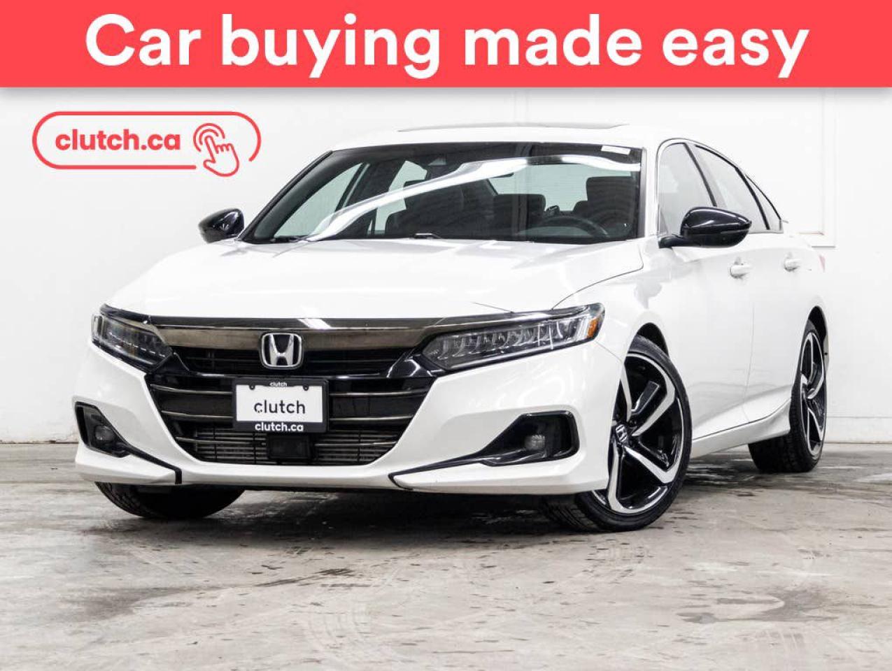 Used 2022 Honda Accord Sport 1.5T w/ Apple CarPlay & Android Auto, Dual Zone A/C, Power Sunroof for sale in Toronto, ON