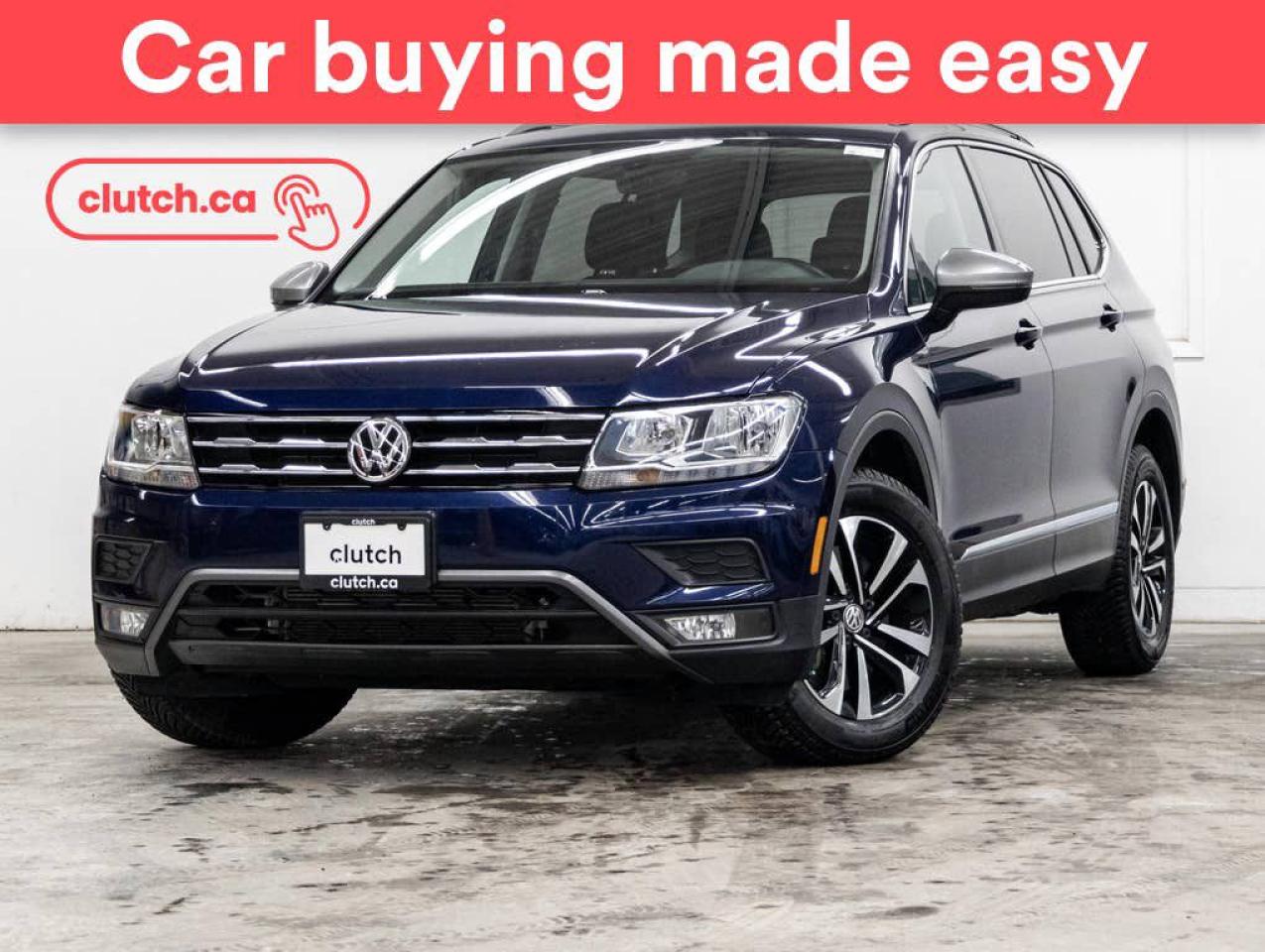 Used 2021 Volkswagen Tiguan United 4MOTION AWD w/ Apple CarPlay & Android Auto, Panoramic Moonroof, Nav for sale in Toronto, ON