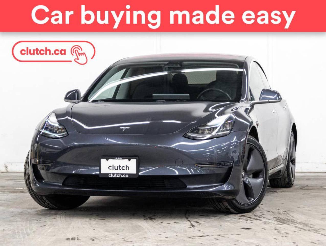 Used 2018 Tesla Model 3 Long Range w/ Autopilot, Nav, Glass Roof for sale in Toronto, ON