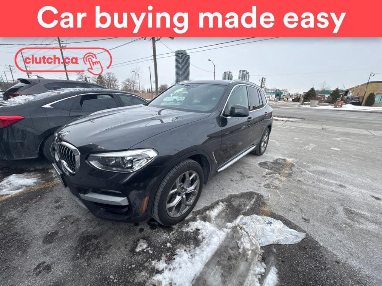 Used 2020 BMW X3 xDrive30i AWD w/ Apple CarPlay, Panoramic Moonroof, Nav for sale in Toronto, ON