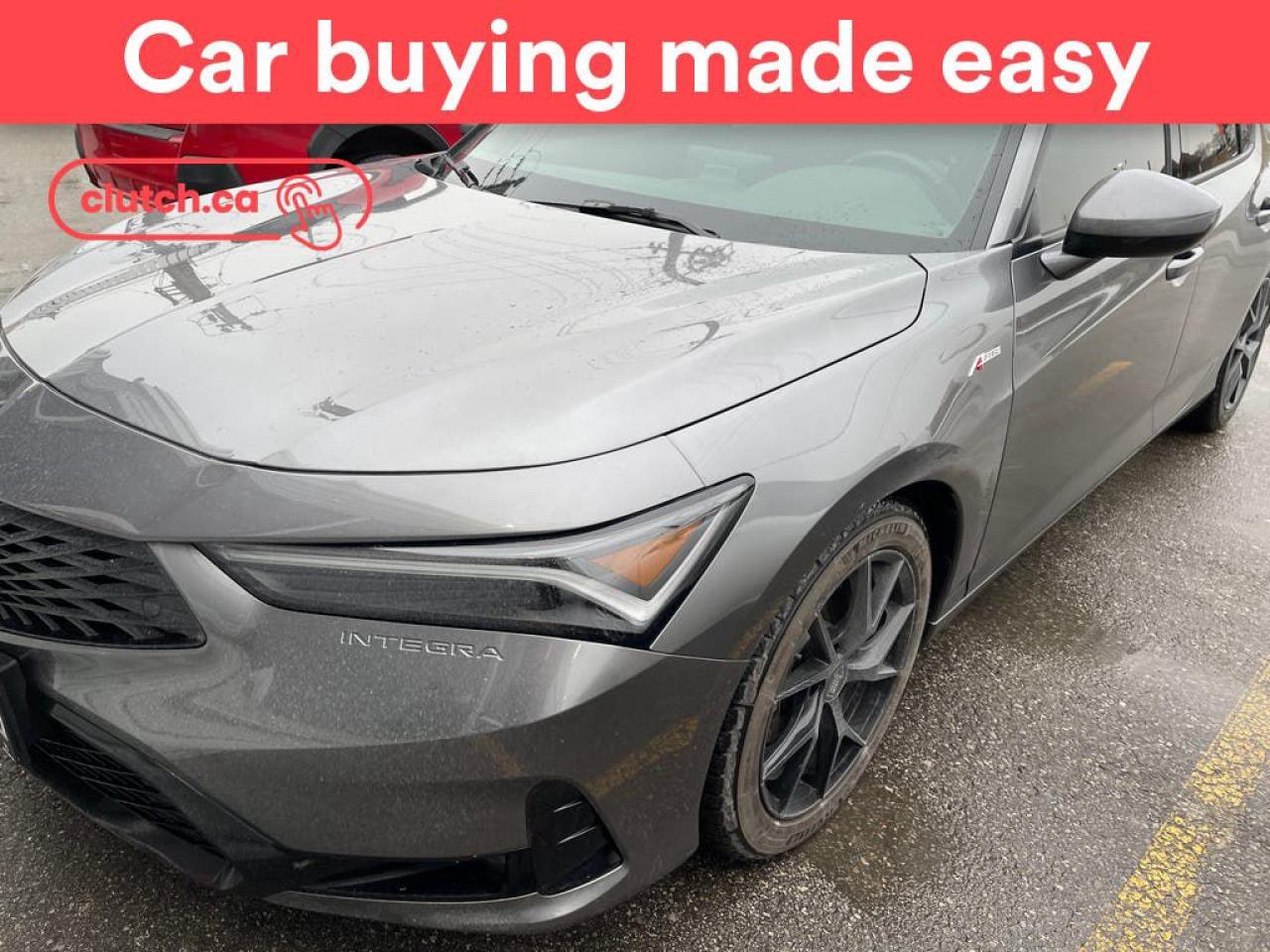 Used 2024 Acura Integra A-Spec w/ Apple CarPlay & Android Auto, Dual Zone A/C, Power Sunroof for sale in Toronto, ON