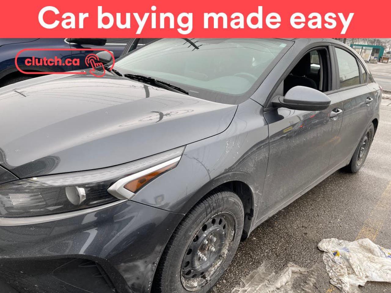 Used 2022 Kia Forte LX w/ Apple CarPlay & Android Auto, Rearview Cam, A/C for sale in Toronto, ON