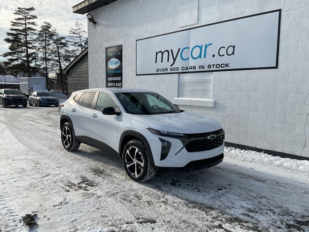 Used 2024 Chevrolet Trax 1RS LOW MILEAGE!!!!  BACKUP CAM. A/C. CRUISE. PWR GROUP. KEYLESS ENTRY. PERFECT FOR YOU!!! for sale in North Bay, ON