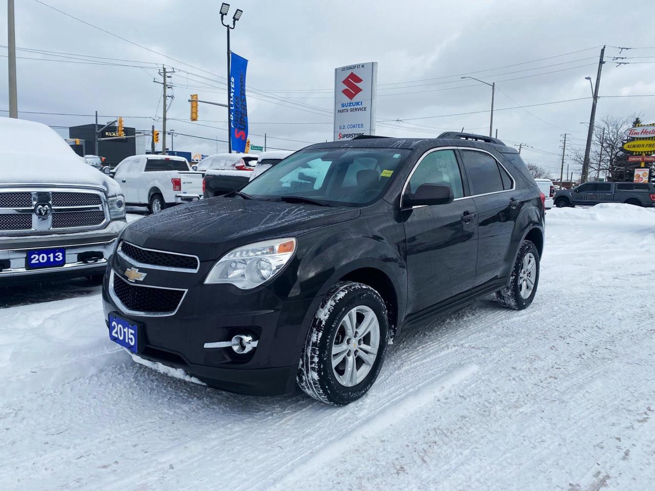 Used 2015 Chevrolet Equinox LT ~Heated Leather ~Power Seat ~Backup Cam for sale in Barrie, ON