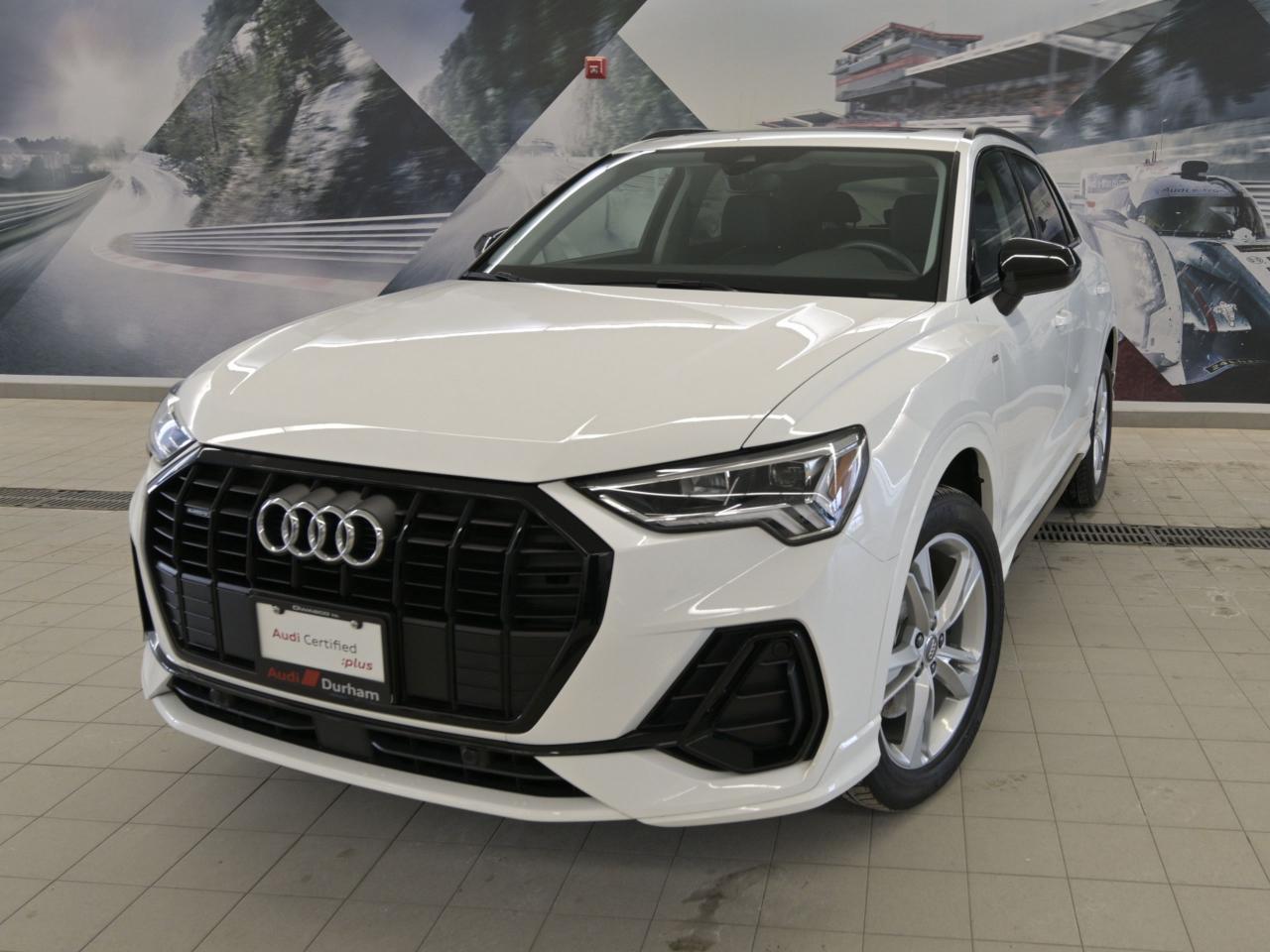 Used 2021 Audi Q3 2.0T Progressiv + Audi Phonebox | Black Optics Pkg for sale in Whitby, ON