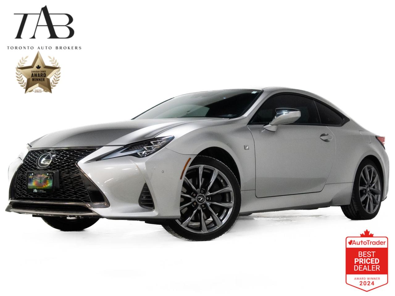 Used 2021 Lexus RC 350 | F-SPORT 3 | RED LEATHER | NAV for sale in Vaughan, ON