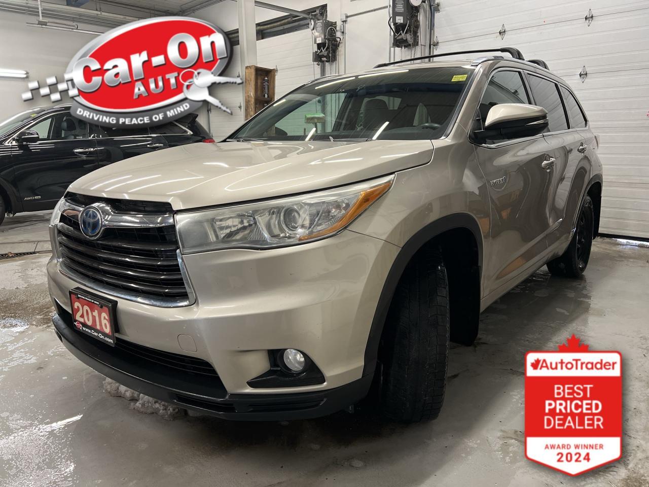 Used 2016 Toyota Highlander HYBRID LIMITED AWD | PANO ROOF | LEATHER | 7-PASS | JBL for sale in Ottawa, ON