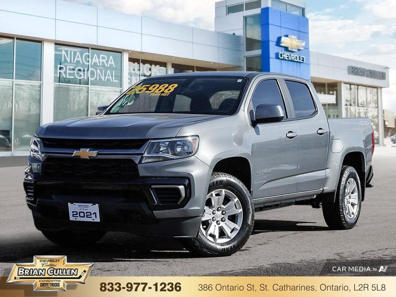 Used 2021 Chevrolet Colorado 4WD LT Crew Cab Short Box 4-Wheel Drive LT for sale in St Catharines, ON