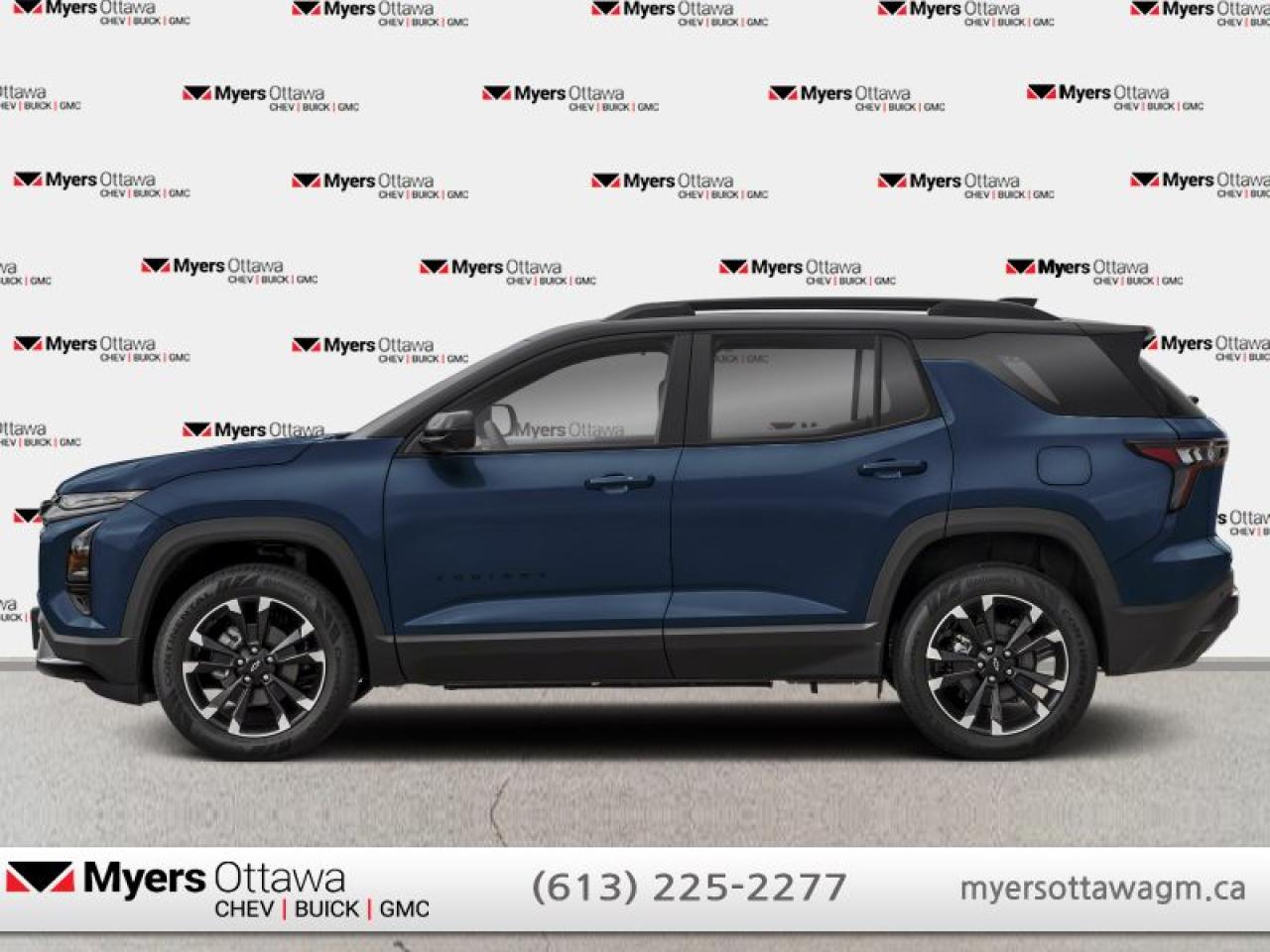 New 2025 Chevrolet Equinox RS  RS AWD, SUNROOF, LAKESHORE BLUE, IN STOCK for sale in Ottawa, ON