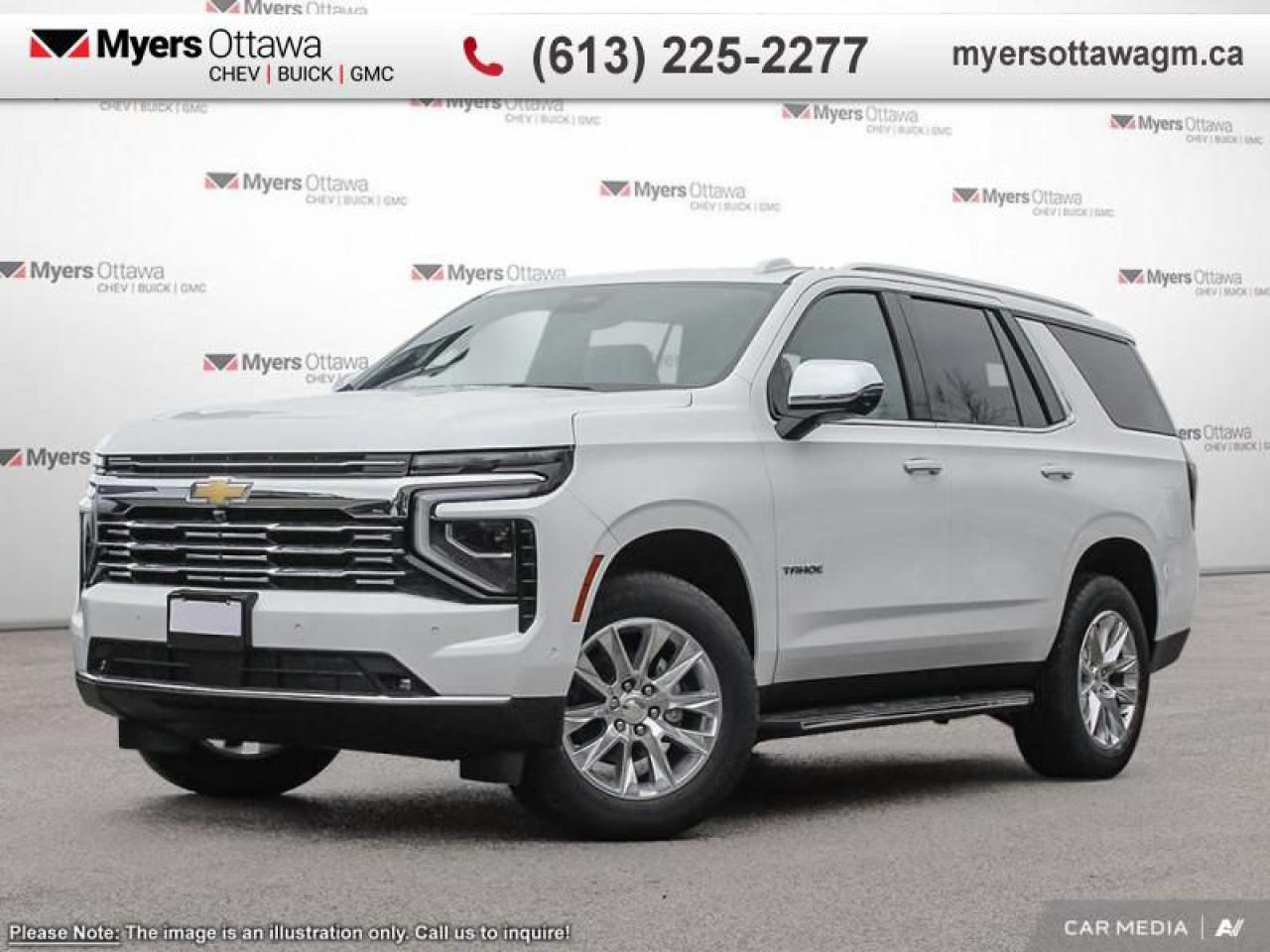 New 2025 Chevrolet Tahoe Premier  PREMIER, 4WD, 5.3 V8, 10 SPEED AUTO, 2ND ROW BUCKETS for sale in Ottawa, ON