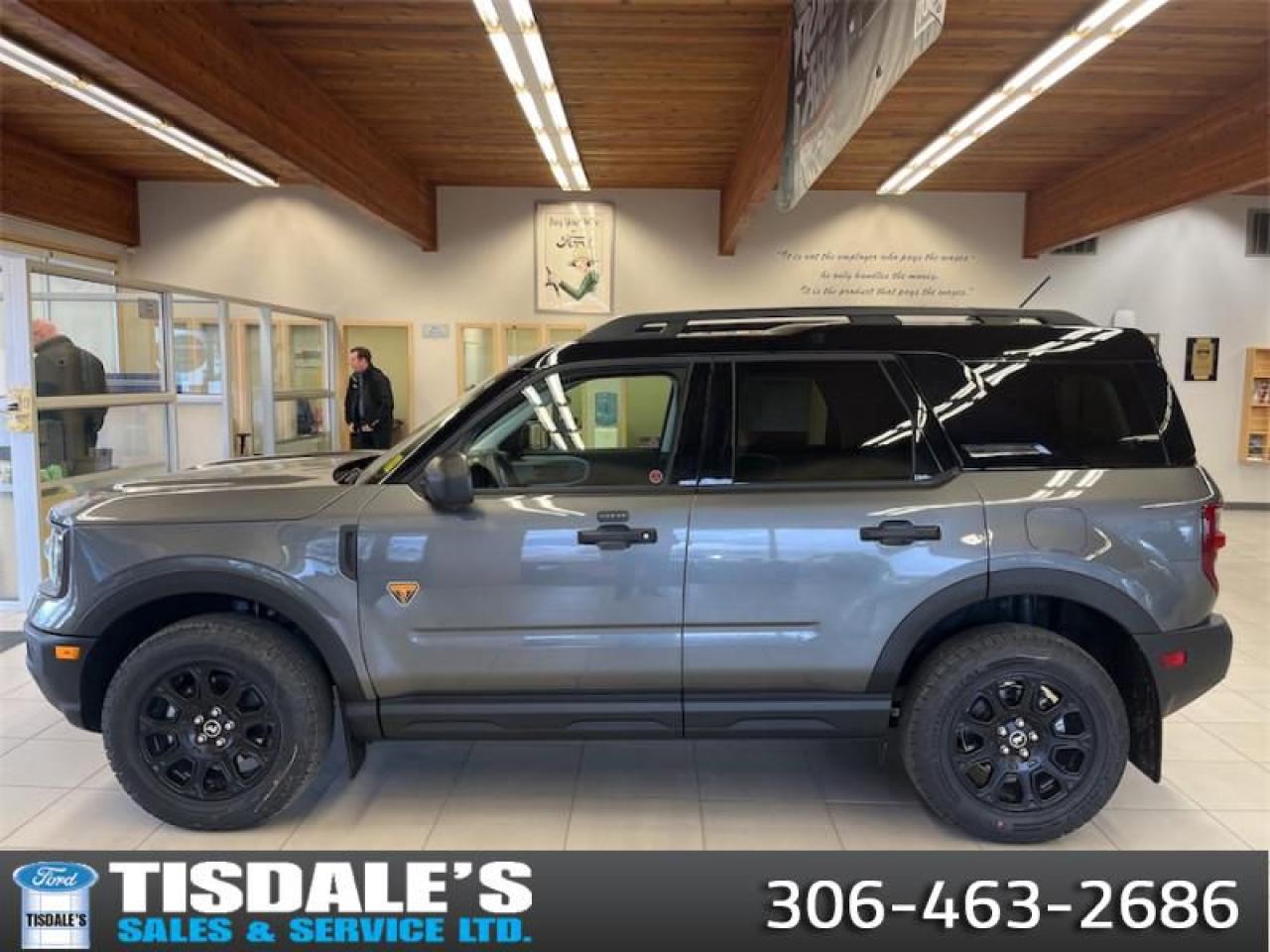 New 2025 Ford Bronco Sport Badlands  - Sunroof for sale in Kindersley, SK