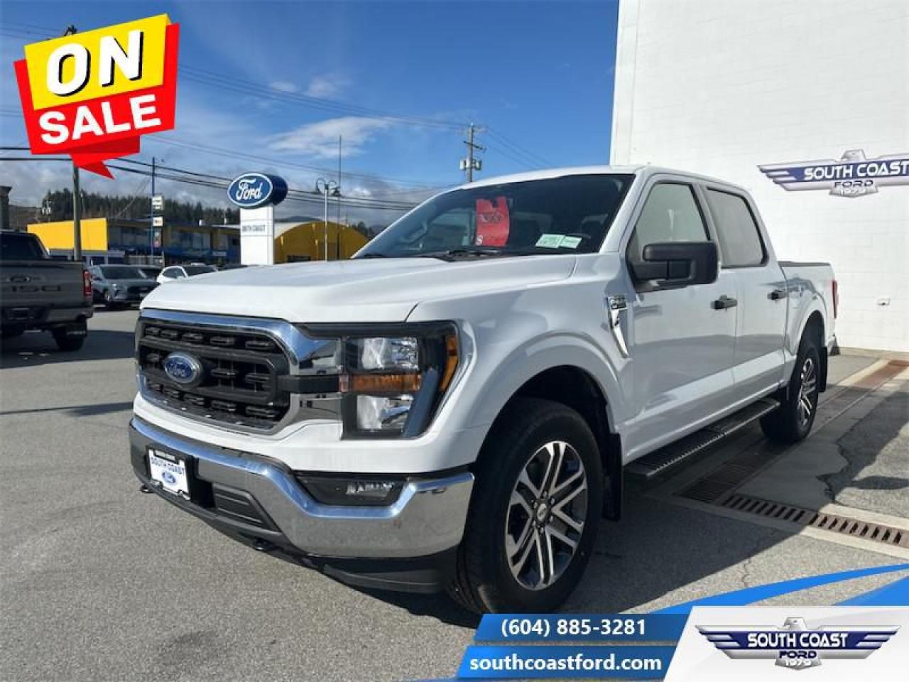 New 2023 Ford F-150 XLT  - Trailer Hitch - Running Boards for sale in Sechelt, BC