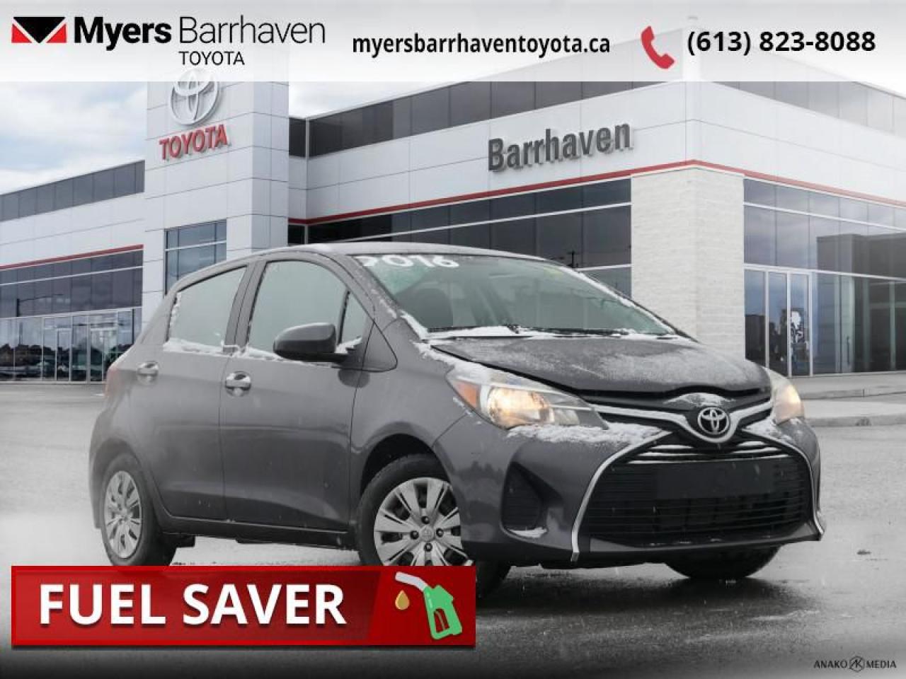 Used 2016 Toyota Yaris LE  - $141 B/W - Low Mileage for sale in Ottawa, ON