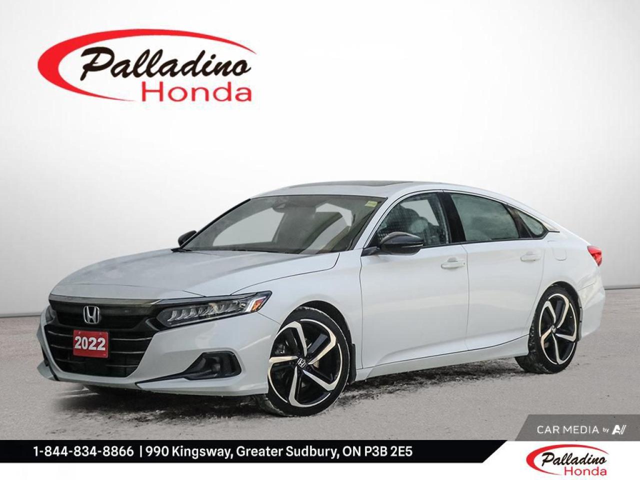 Used 2022 Honda Accord Sedan SPORT 2.0 for sale in Greater Sudbury, ON