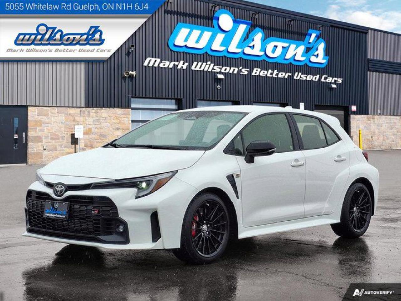 Used 2024 Toyota GR Corolla Core AWD | 300 HP | 6-Speed Manual | Radar Cruise | Heated Seats | CarPlay + Android | BSM | for sale in Guelph, ON