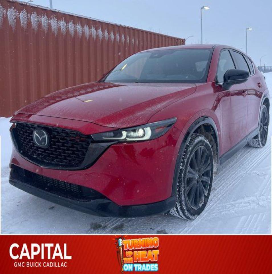 Used 2022 Mazda CX-5 Sport Design with Turbo AWD for sale in Regina, SK