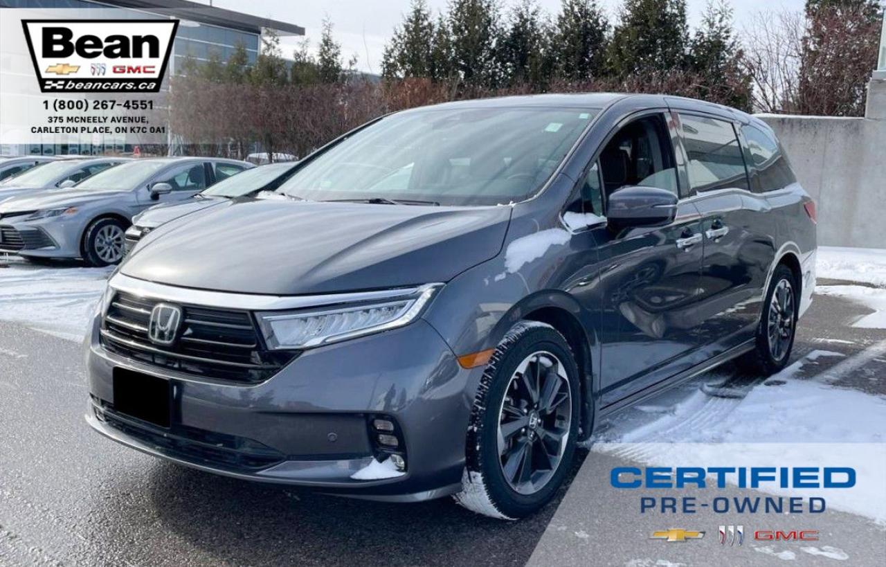 Used 2023 Honda Odyssey Touring 3.5L V6 TOURING, EIGHT PASSENGER, HEATED & VENTILATED FRONT LEATHER SEATS, HEATED STEERING WHEEL, SUNROOF, NAVIGATION, REAR ENTERTAINMENT SYSTEM, REMOTE START, POWER SLIDING SIDE DOORS, SAFETY PACKAGE for sale in Carleton Place, ON