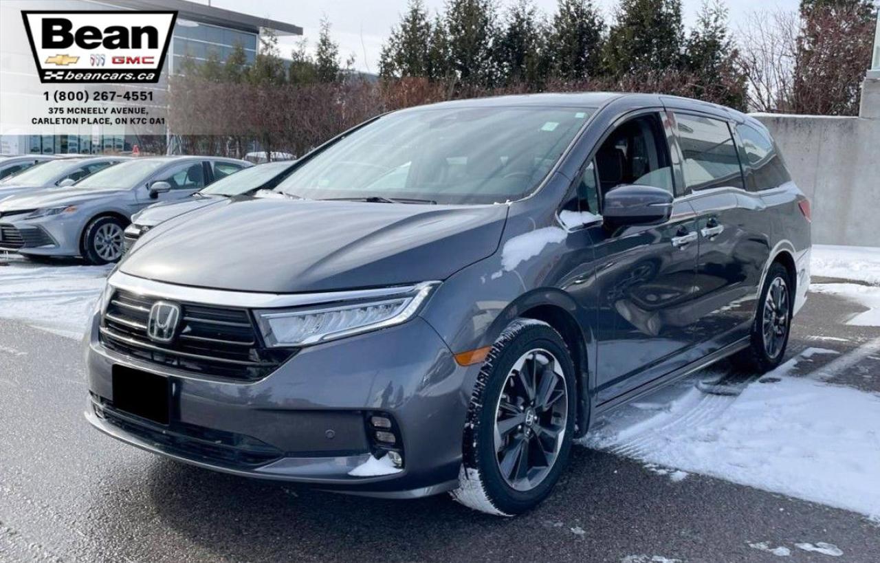 Used 2023 Honda Odyssey Touring 3.5L V6 TOURING, EIGHT PASSENGER, HEATED & VENTILATED FRONT LEATHER SEATS, HEATED STEERING WHEEL, SUNROOF, NAVIGATION, REAR ENTERTAINMENT SYSTEM, REMOTE START, POWER SLIDING SIDE DOORS, SAFETY PACKAGE for sale in Carleton Place, ON