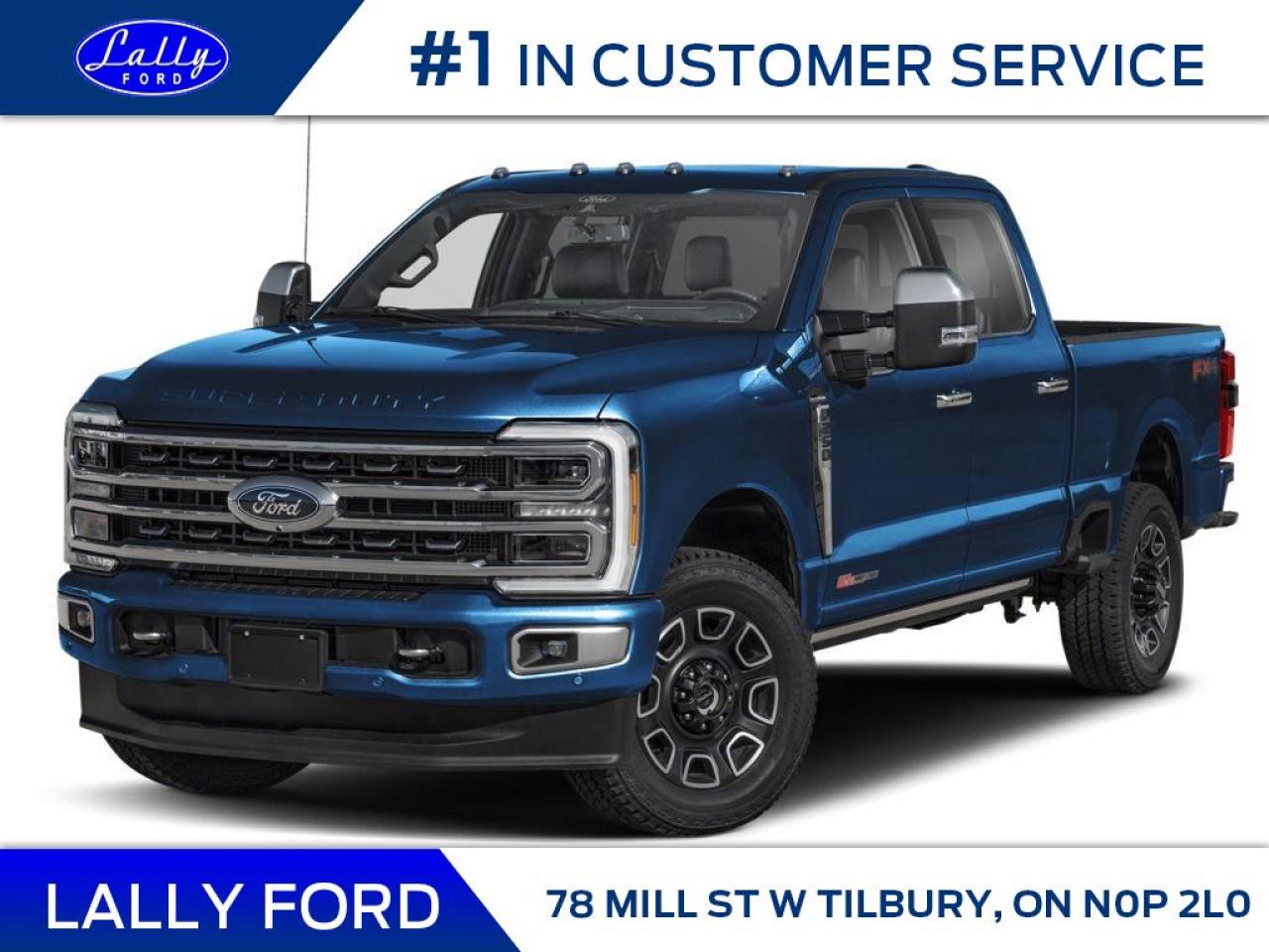 New 2025 Ford F-250 Platinum for sale in Tilbury, ON