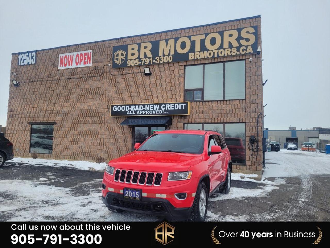 Used 2015 Jeep Grand Cherokee Laredo | No Accidents | AWD for sale in Bolton, ON